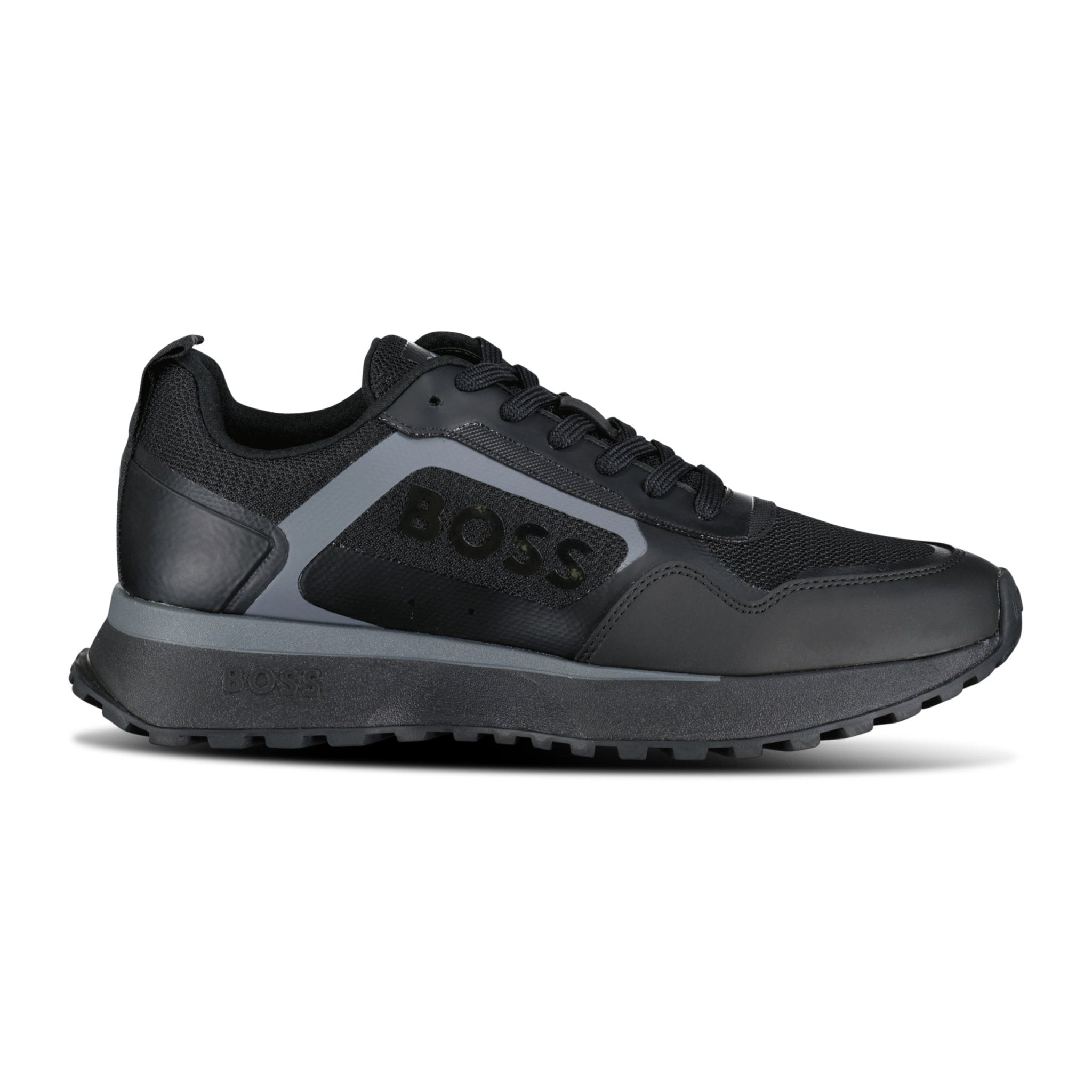 Hugo Boss Boss Logo Jonah Trainers Black Swing Supply Golf Casual Activewear Outlet Sale