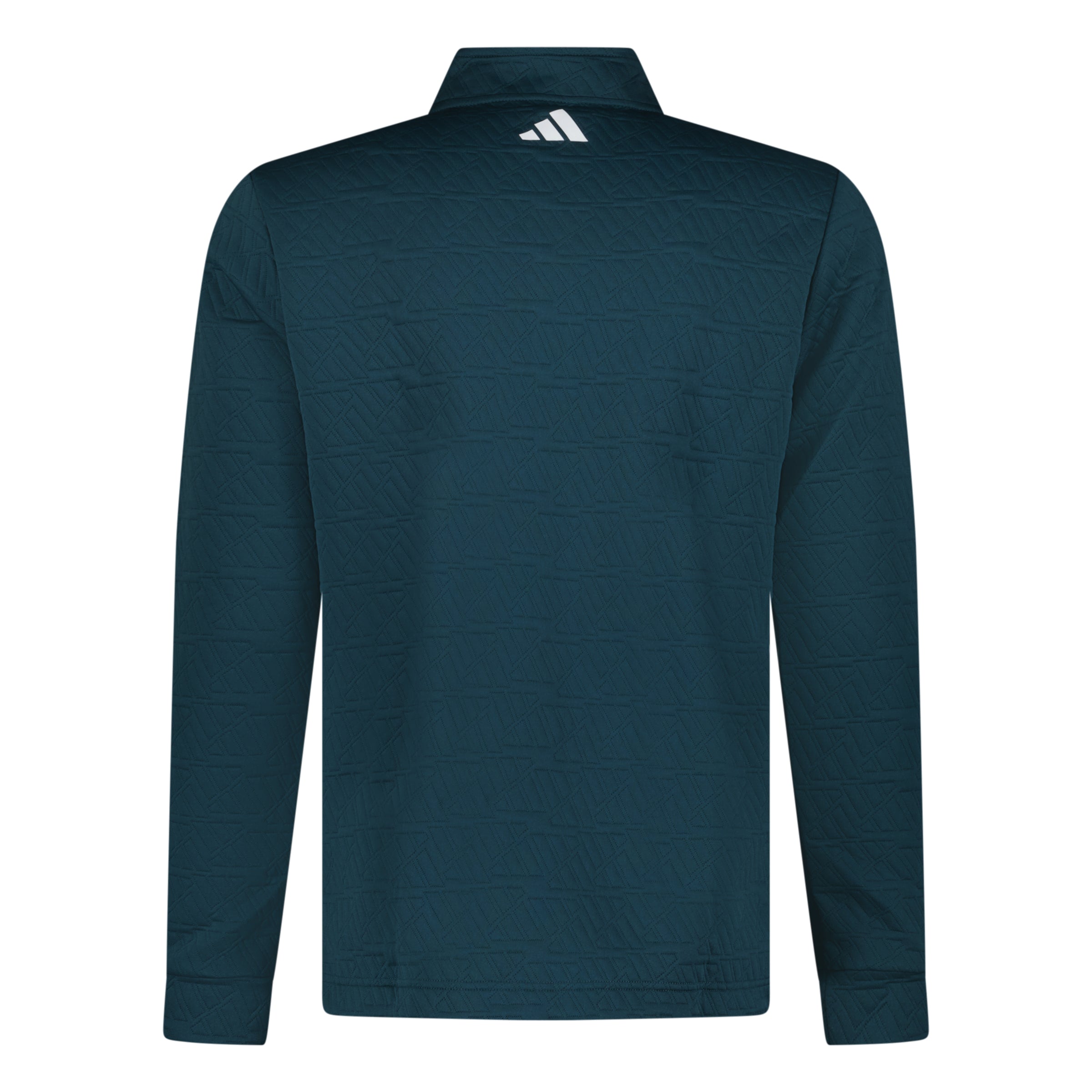 Adidas Dwr Quarter Zip Golf Sweatshirt Dark Green Swing Supply Golf Casual Activewear Outlet Sale