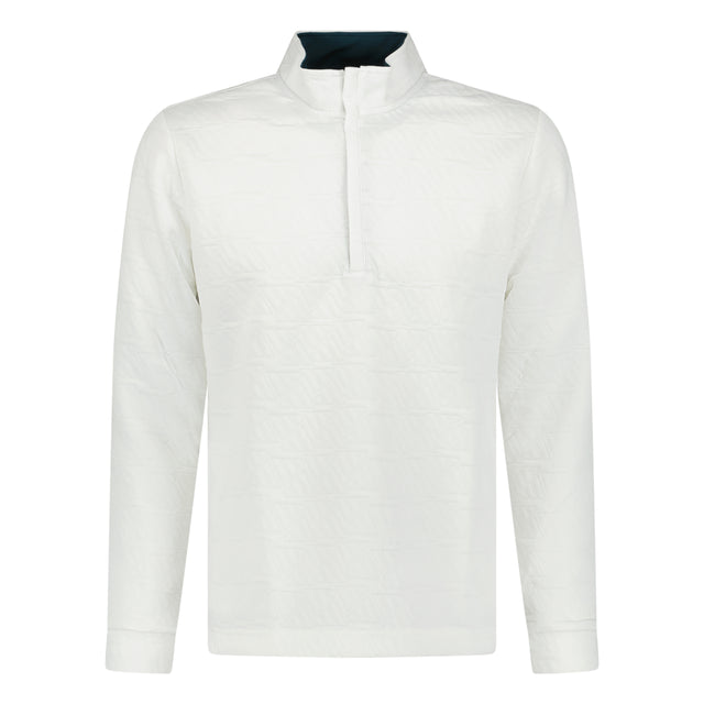 ADIDAS DWR QUARTER ZIP GOLF SWEATSHIRT - WHITE - Swing Supply - Golf Clothing, Shoes, Tops & Accessories Outlet Sale