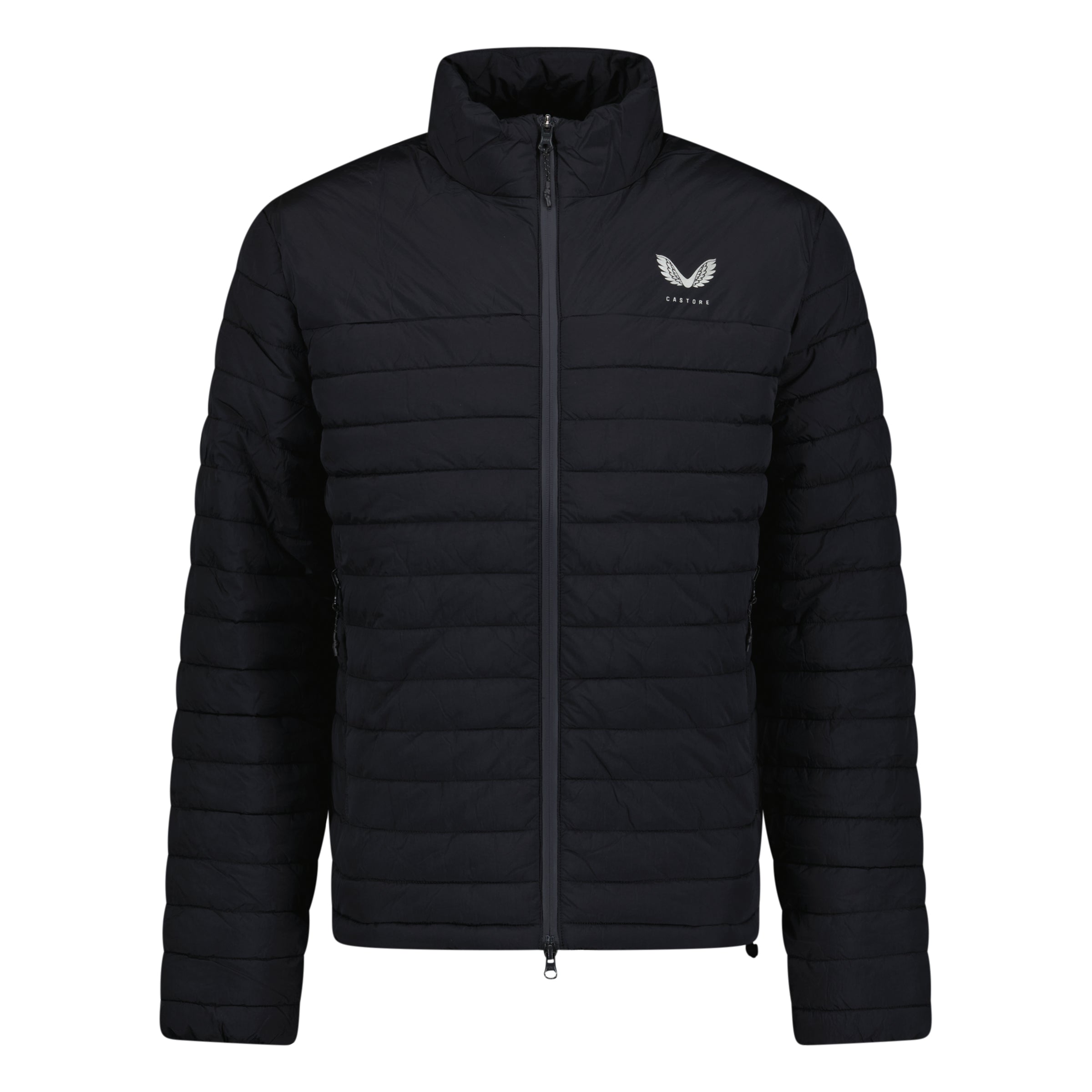 CASTORE LIGHTWEIGHT PUFFER JACKET BLACK