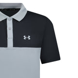 Perf 3.0 Colour Block Polo Shirt Black & Grey