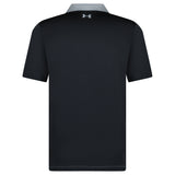 Perf 3.0 Colour Block Polo Shirt Black & Grey