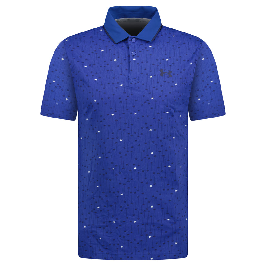 ISO Chill Edge Polo Shirt Blue