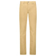 Emporio Armani J06 Slim Fit 5 Pocket Silver Eagle Belt Patch Jeans Beige - Swing Supply - Golf, Casual, Activewear Outlet Sale