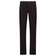 Emporio Armani J06 Slim Fit 5 Pocket Silver Eagle Belt Patch Jeans Black - Swing Supply - Golf, Casual, Activewear Outlet Sale
