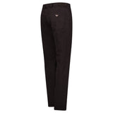 Emporio Armani J06 Slim Fit 5 Pocket Silver Eagle Belt Patch Jeans Black - Swing Supply - Golf, Casual, Activewear Outlet Sale