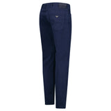 Emporio Armani J06 Slim Fit 5 Pocket Silver Eagle Belt Patch Jeans Navy - Swing Supply - Golf, Casual, Activewear Outlet Sale