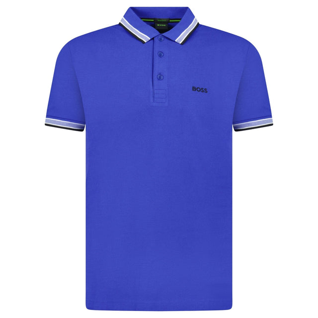 Hugo Boss Paddy Polo Shirt Blue - Swing Supply - Golf, Casual, Activewear Outlet Sale