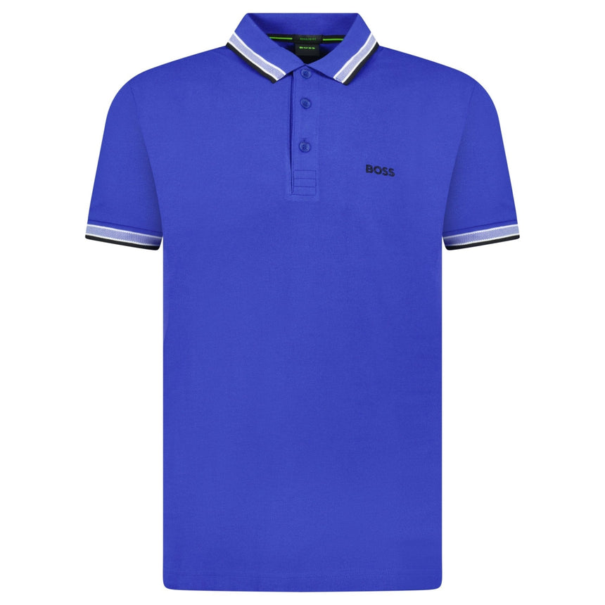 Hugo Boss Paddy Polo Shirt Blue - Swing Supply - Golf, Casual, Activewear Outlet Sale