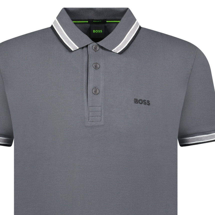 Hugo Boss Paddy Polo Shirt Dark Grey - Swing Supply - Golf, Casual, Activewear Outlet Sale