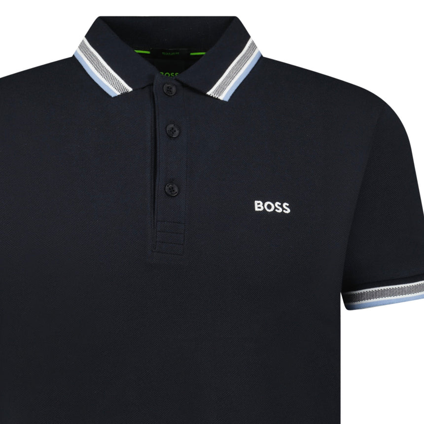 Hugo Boss Paddy Polo Shirt Navy - Swing Supply - Golf, Casual, Activewear Outlet Sale
