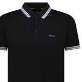 Hugo Boss Paddy Polo Shirt Purple & Black - Swing Supply - Golf, Casual, Activewear Outlet Sale