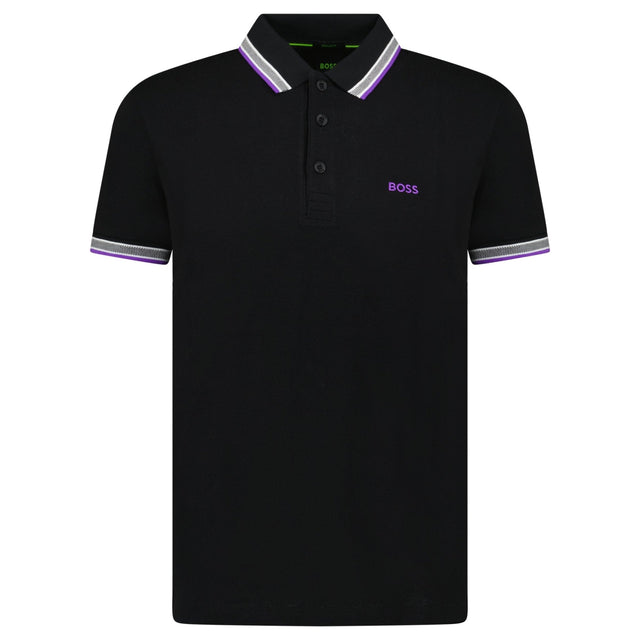 Hugo Boss Paddy Polo Shirt Purple & Black - Swing Supply - Golf, Casual, Activewear Outlet Sale