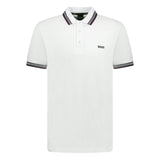 Hugo Boss Paddy Polo Shirt White - Swing Supply - Golf, Casual, Activewear Outlet Sale