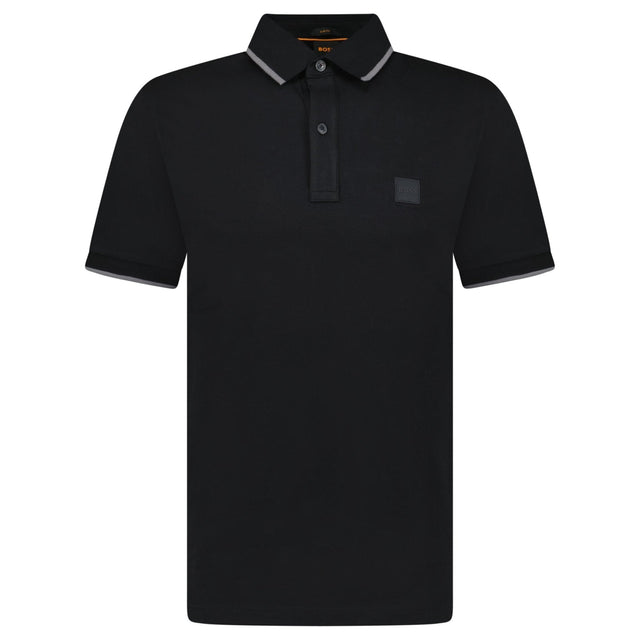 Hugo Boss Passertip Polo T-Shirt in Black - Swing Supply - Golf, Casual, Activewear Outlet Sale