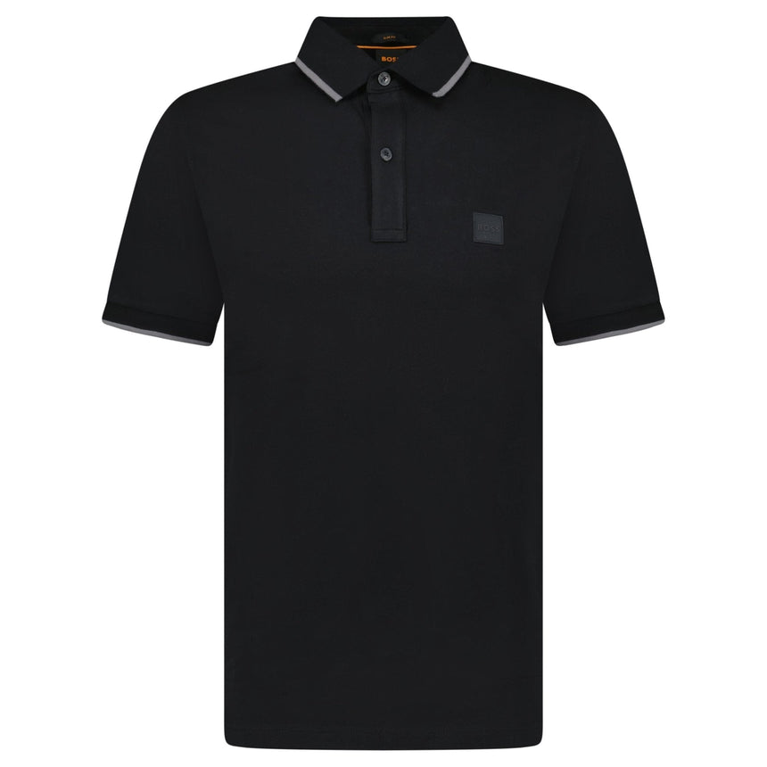 Hugo Boss Passertip Polo T-Shirt in Black - Swing Supply - Golf, Casual, Activewear Outlet Sale