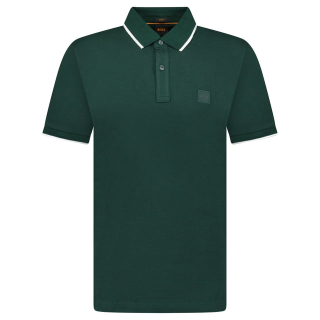Hugo Boss Passertip Polo T-Shirt in Green - Swing Supply - Golf, Casual, Activewear Outlet Sale