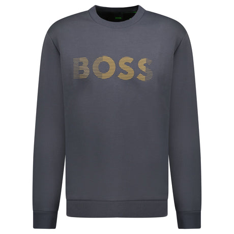 Hugo Boss Salbo Crewneck Sweatshirt Grey - Swing Supply - Golf, Casual, Activewear Outlet Sale