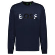 Hugo Boss Salbo Mirror Crewneck Sweatshirt Navy - Swing Supply - Golf, Casual, Activewear Outlet Sale