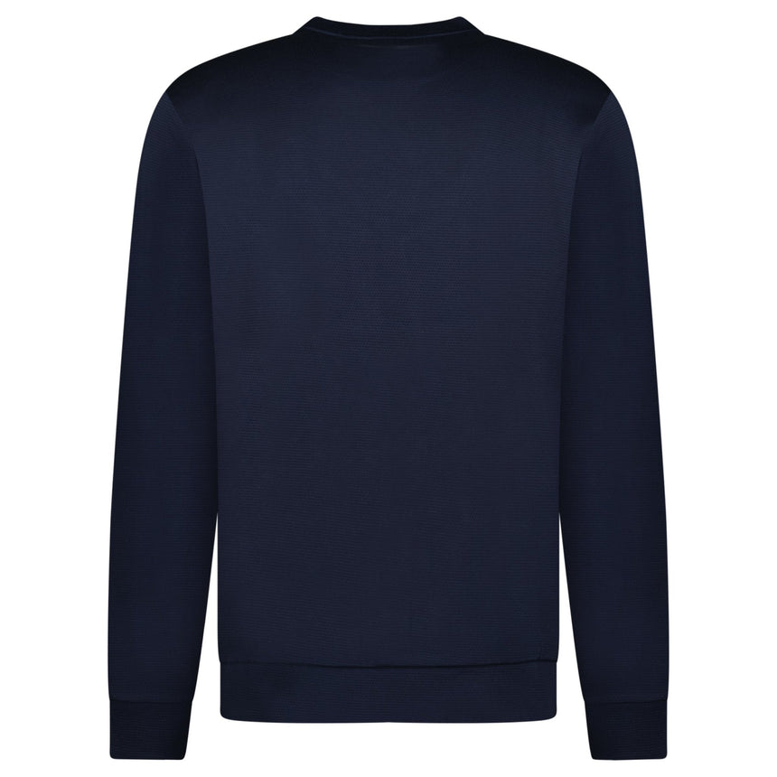 Hugo Boss Salbo Mirror Crewneck Sweatshirt Navy - Swing Supply - Golf, Casual, Activewear Outlet Sale