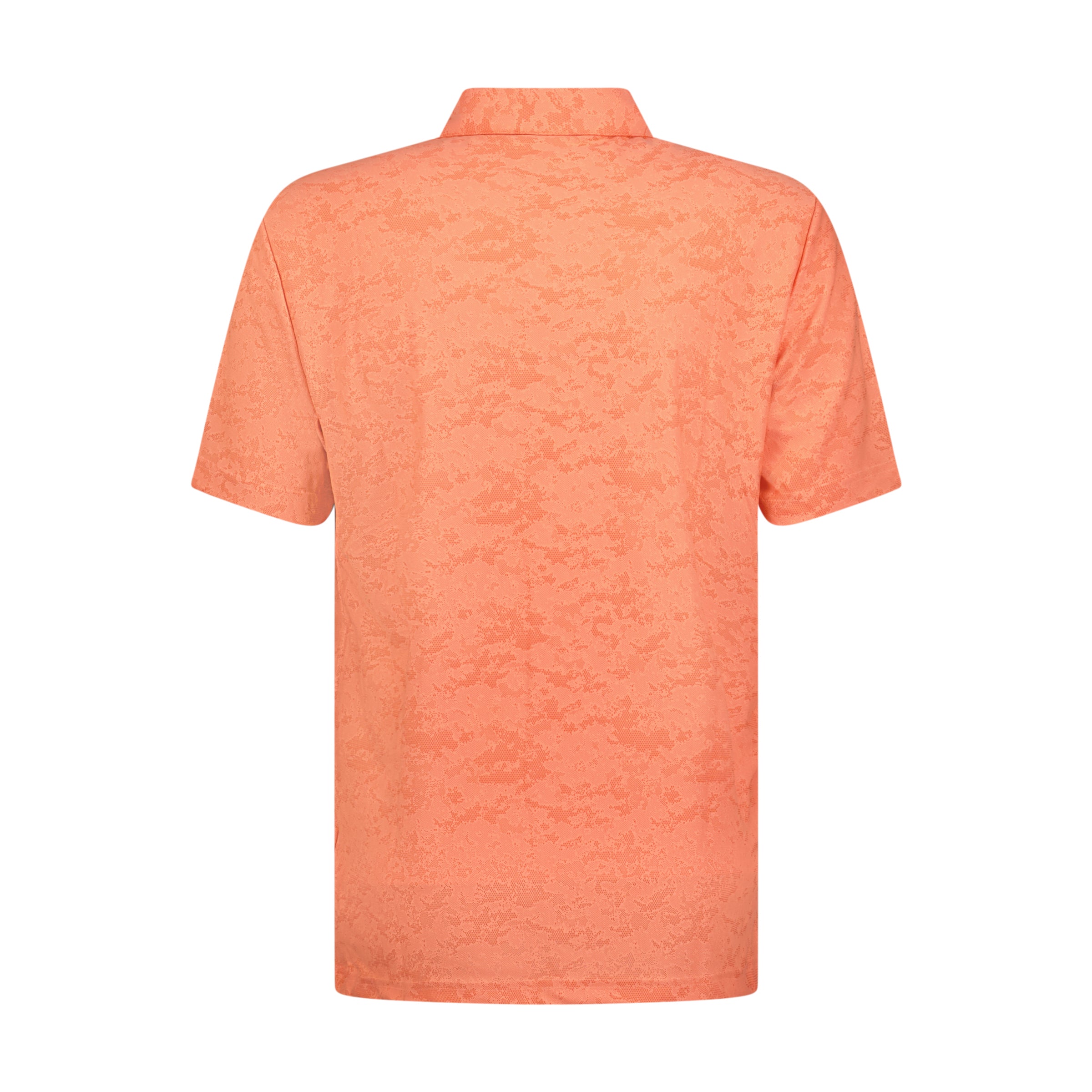 Camo Golf Polo Peach