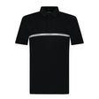 J.LINDEBERG CHAD SLIM FIT POLO BLACK - Swing Supply - Golf Clothing, Shoes & Accessories Sale