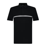 J.LINDEBERG CHAD SLIM FIT POLO BLACK - Swing Supply - Golf Clothing, Shoes & Accessories Sale