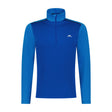 J.LINDEBERG TERRY MID LAYER BRILLIANT BLUE - Swing Supply - Golf Clothing, Shoes & Accessories Sale