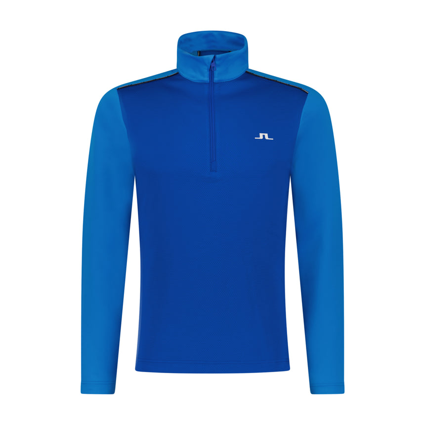 J.LINDEBERG TERRY MID LAYER BRILLIANT BLUE - Swing Supply - Golf Clothing, Shoes & Accessories Sale